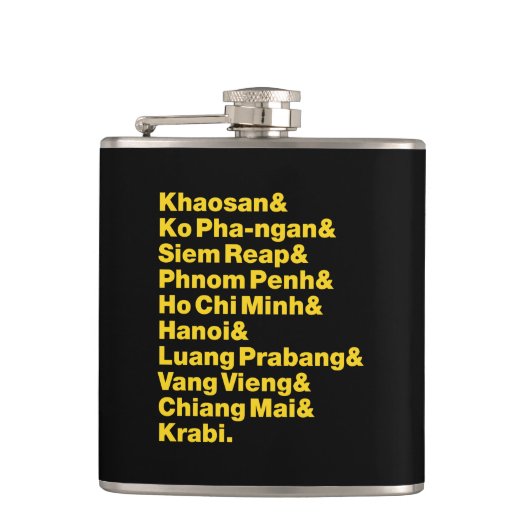 Banana Pancake Trail/Circuit Heupfles (Voorkant)