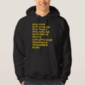 Banana Pancake Trail/Circuit Hoodie (Voorkant)