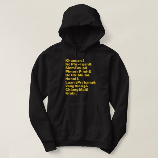 Banana Pancake Trail/Circuit Hoodie (Design voorkant)