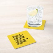 Banana Pancake Trail/Circuit Kartonnen Onderzetters (Insitu)