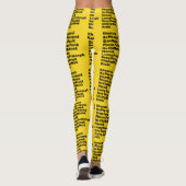 Banana Pancake Trail/Circuit Leggings (Achterkant)