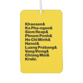 Banana Pancake Trail/Circuit Luchtverfrisser (Voorkant)