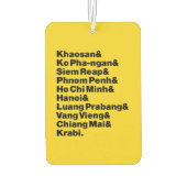 Banana Pancake Trail/Circuit Luchtverfrisser (Achterkant)