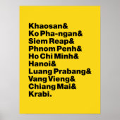 Banana Pancake Trail/Circuit Poster (Voorkant)