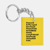 Banana Pancake Trail/Circuit Sleutelhanger (Voorkant Links)