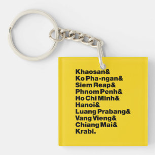 Banana Pancake Trail/Circuit Sleutelhanger