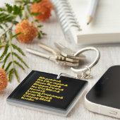 Banana Pancake Trail/Circuit Sleutelhanger (Voorkant Rechts)