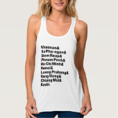 Banana Pancake Trail/Circuit Tanktop (Voorkant)