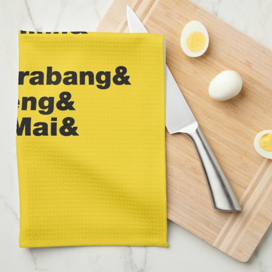 Banana Pancake Trail/Circuit Theedoek (Quarter Fold)