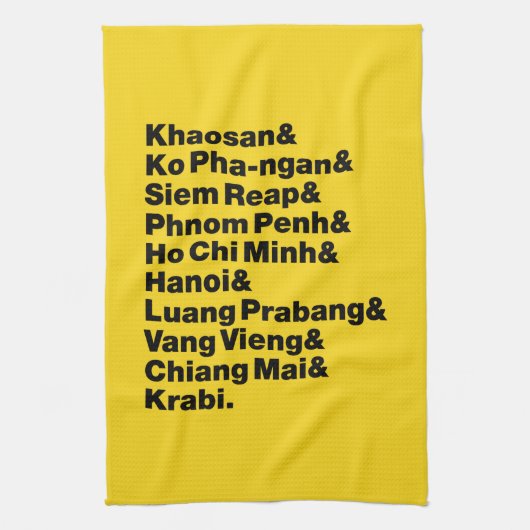 Banana Pancake Trail/Circuit Theedoek (Verticaal)