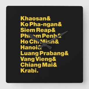 Banana Pancake Trail/Circuit Vierkante Klok