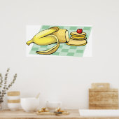 Banana Pancakes Poster (Keuken)