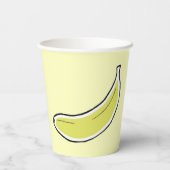 Banana Papieren Bekers (Achterkant)