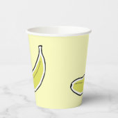 Banana Papieren Bekers (Links)