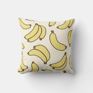 Banana Parade Butter Yellow Kussen
