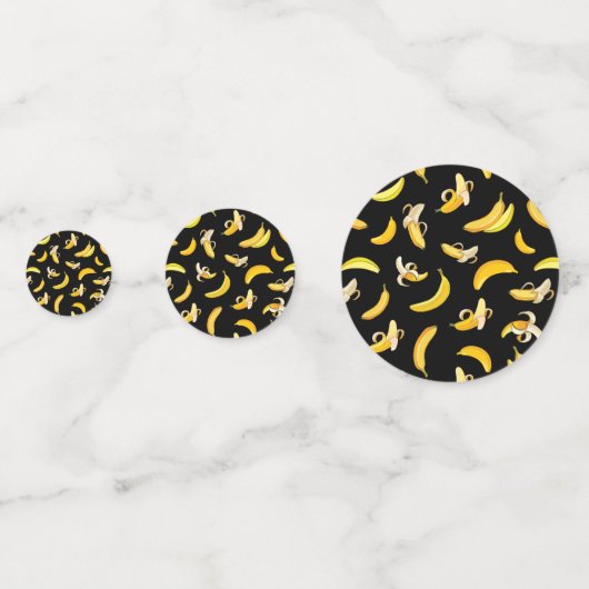Banana Pattern 5 Confetti (Achterkanten)