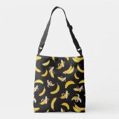 Banana Pattern 5 Crossbody Tas (Achterkant)