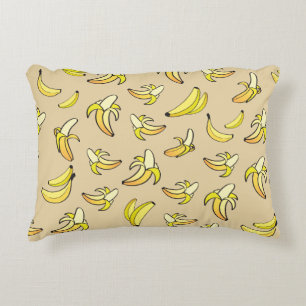 Banana Pattern Accent Kussen