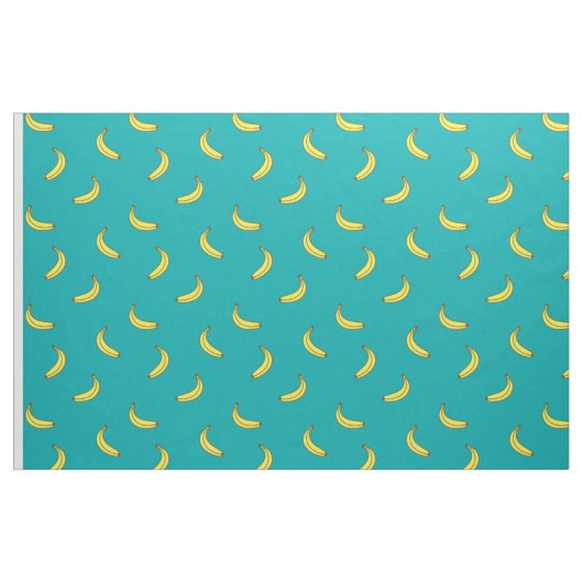 Banana Pattern Fabric Stof (Fat Quarter)