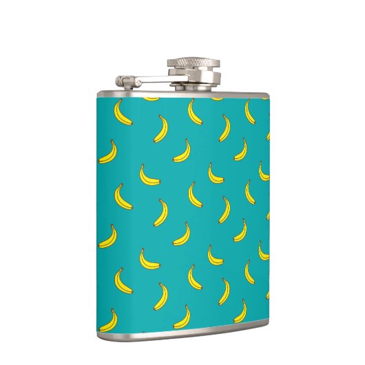 Banana Pattern Flask Heupfles (Rechts)