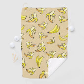 Banana Pattern Golfhanddoek (Insitu)