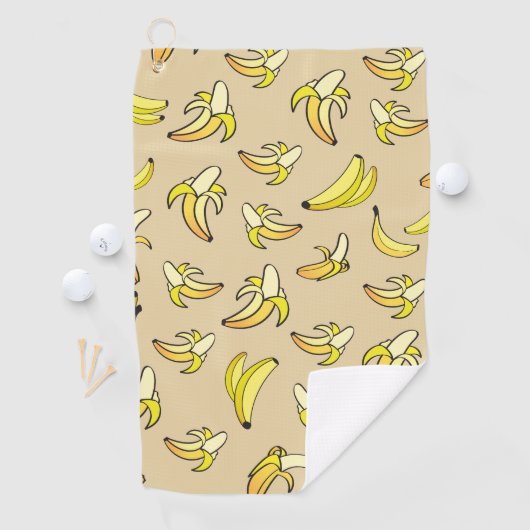 Banana Pattern Golfhanddoek (Insitu)