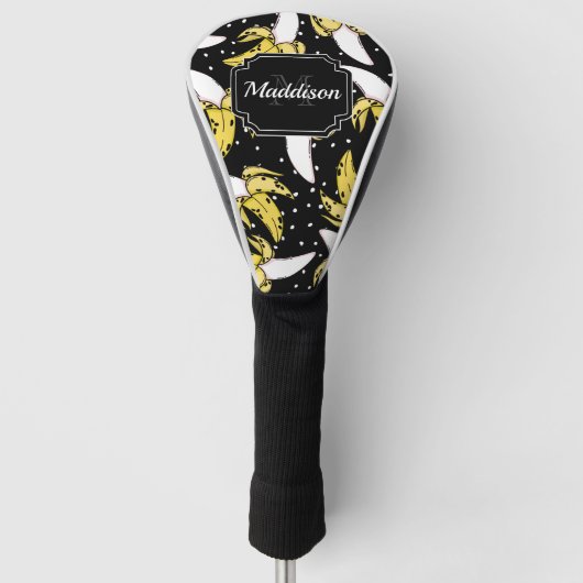 Banana Pattern Golfheadcover (Voorkant)