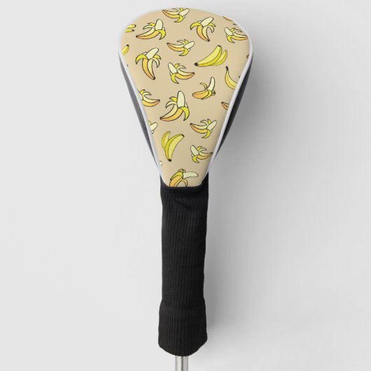 Banana Pattern Golfheadcover (Voorkant)