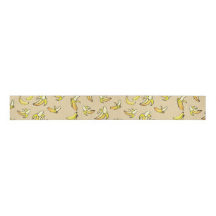 Banana Pattern Grosgrain Lint
