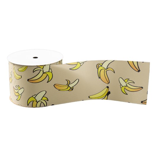 Banana Pattern Grosgrain Lint (Spoel)
