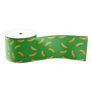 Banana Pattern Grosgrain Lint