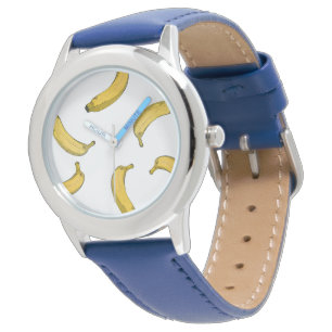 Banana Pattern Horloge
