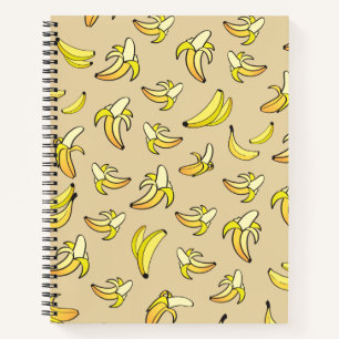 Banana Pattern Notitieboek