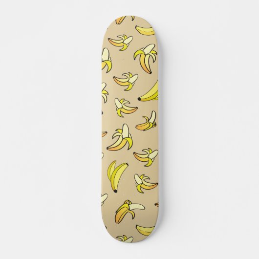 Banana Pattern Persoonlijk Skateboard (Voorkant)