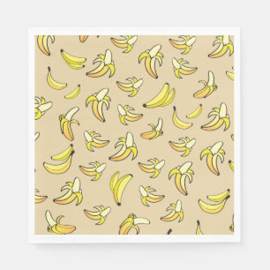 Banana Pattern Servet