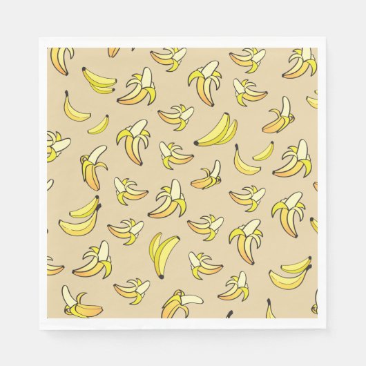 Banana Pattern Servet (Voorkant)