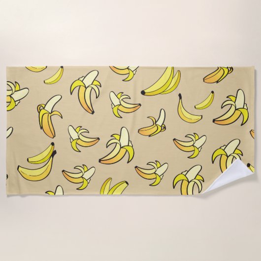 Banana Pattern Strandlaken (Voorkant)