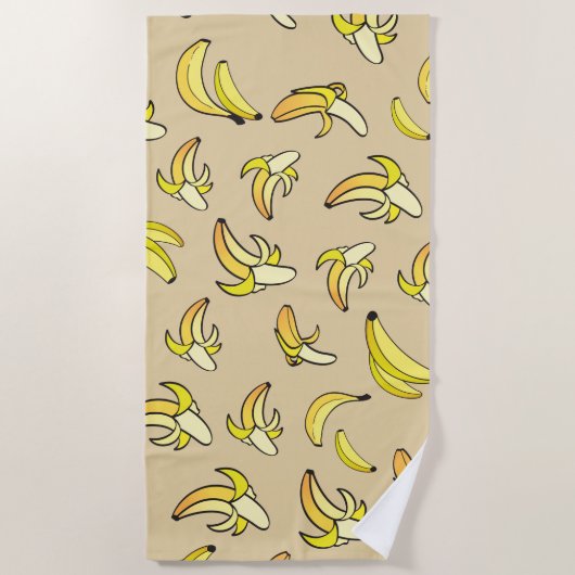 Banana Pattern Strandlaken (Voorkant)