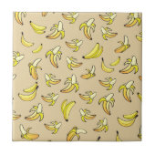 Banana Pattern Tegeltje (Voorkant)