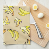 Banana Pattern Theedoek (Quarter Fold)