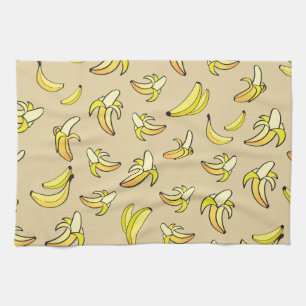 Banana Pattern Theedoek