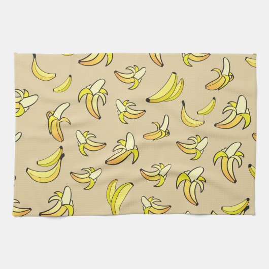 Banana Pattern Theedoek (Horizontaal)