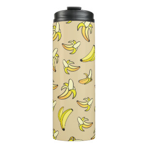Banana Pattern Thermosbeker