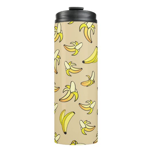 Banana Pattern Thermosbeker (Voorkant)