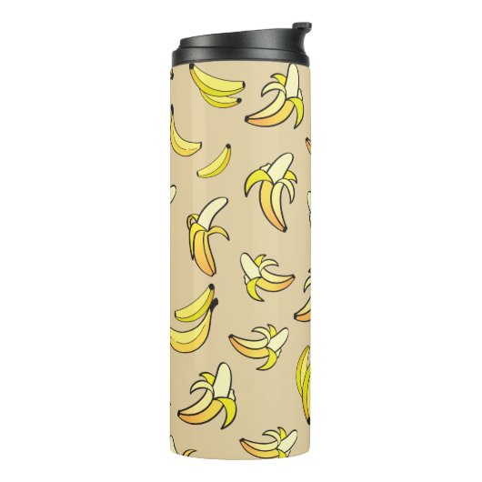 Banana Pattern Thermosbeker (Gedraaid links)