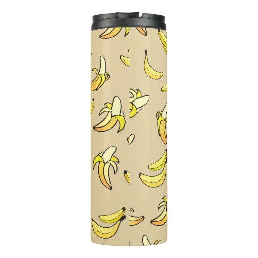 Banana Pattern Thermosbeker (Achterkant)