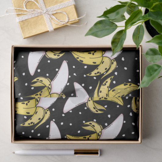 Banana Pattern Tissuepapier (Geschenk)