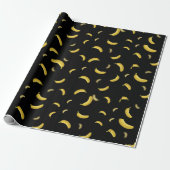 Banana Pattern Wrap Cadeaupapier (Uitgerold)