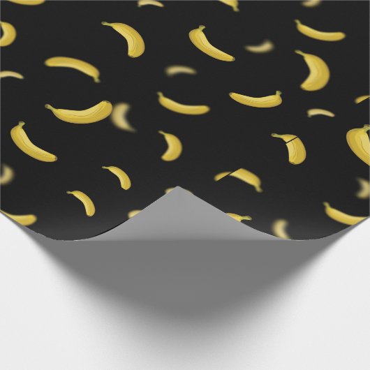 Banana Pattern Wrap Cadeaupapier (Hoek)