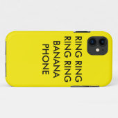 Banana Phone Case-Mate iPhone Case (Achterkant (horizontaal))